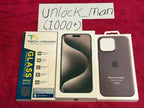 UNLOCKED iPhone 15 pro max 256gb natural titanium 3F59