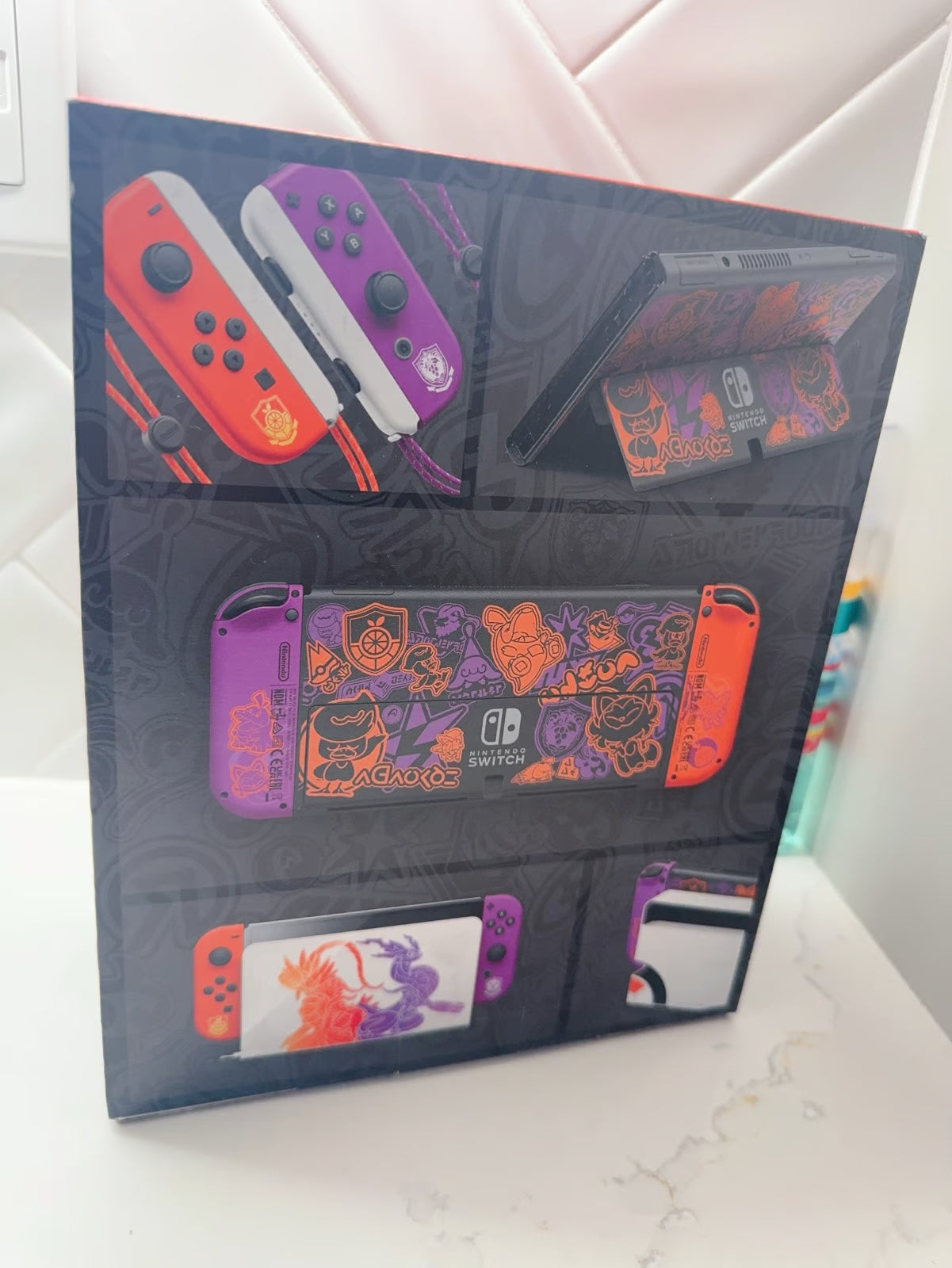Nintendo Switch 鈥?OLED Model - Pok茅mon Scarlet & Violet Edition Console 1H58