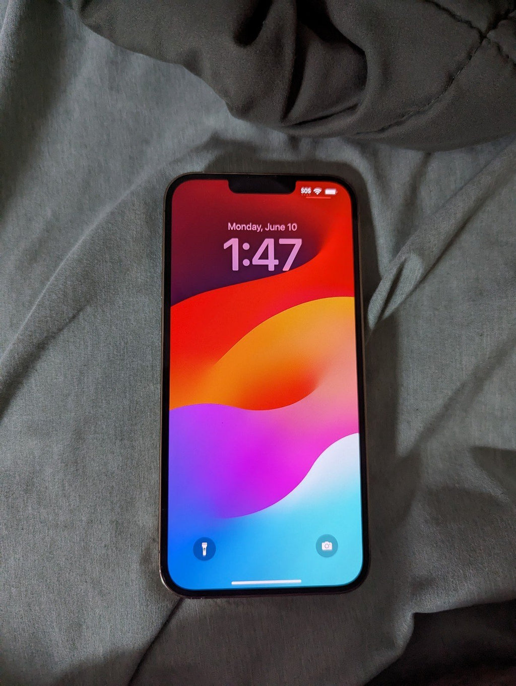 Apple iPhone 13 Pro Max 128 GB in Gold for Unlocked 6Z56