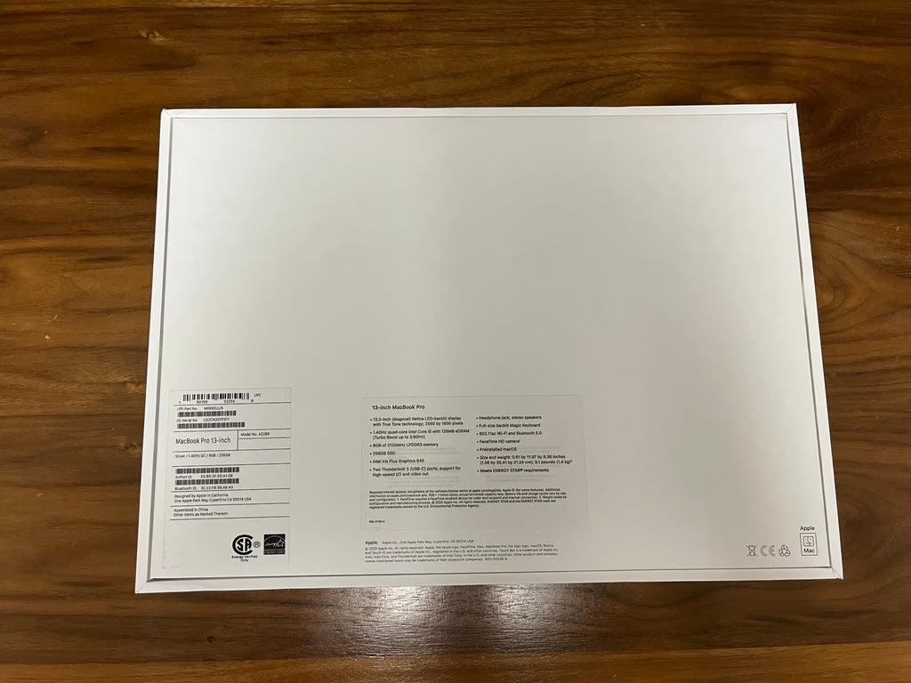 2020 Apple MacBook Pro 13 inch 250GB 2M88