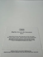 iPad Pro 12.9in 128GB M1 Chip (5thGen) 8Z13