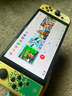 Special Edition Zelda Tears of the Kingdom Nintendo switch OLED w/ extra JoyCons 1W16