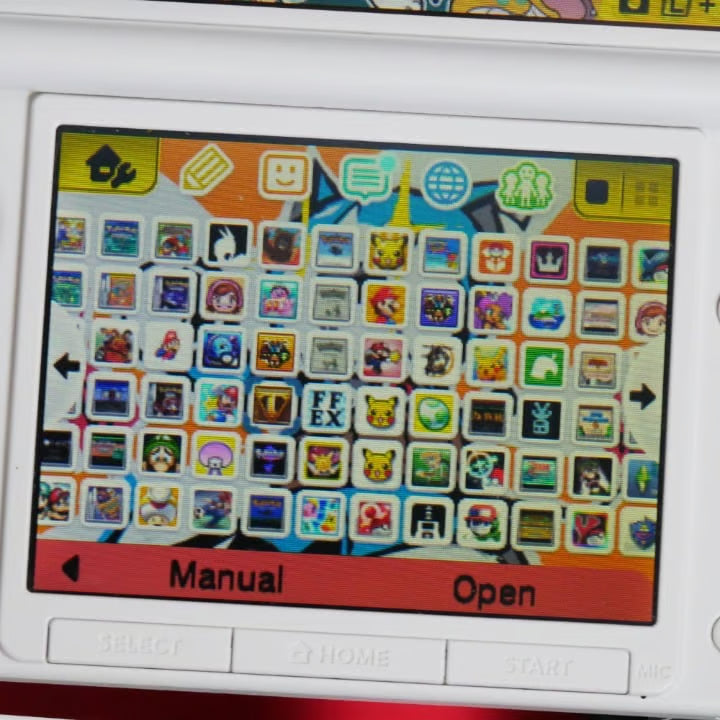 Nintendo 3DS XL Yo kai Watch Jibanyan W/ Box, Charger, Stylus, 60+ Games & More!