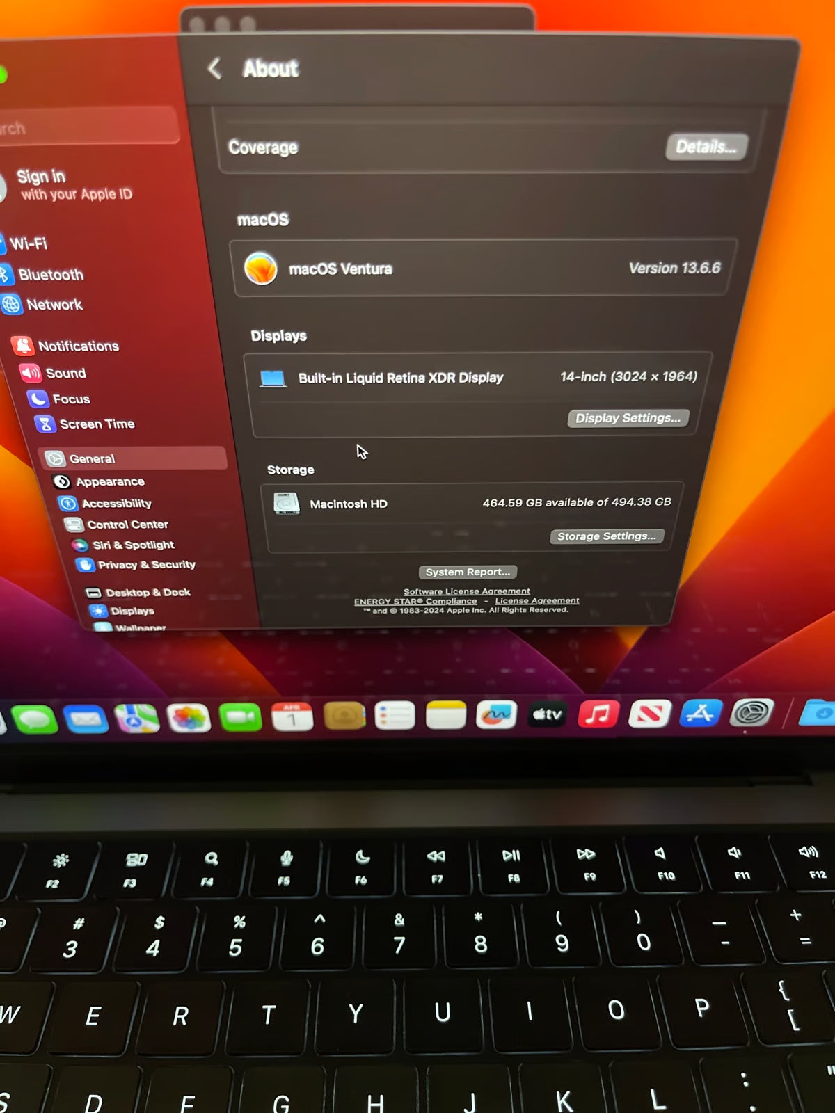 2023 14-inch Macbook Pro M3 Pro 8GB 512GB 14鈥?9L52