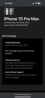 iPhone 15 Pro Max 1 TB UNLOCKED 7Q13