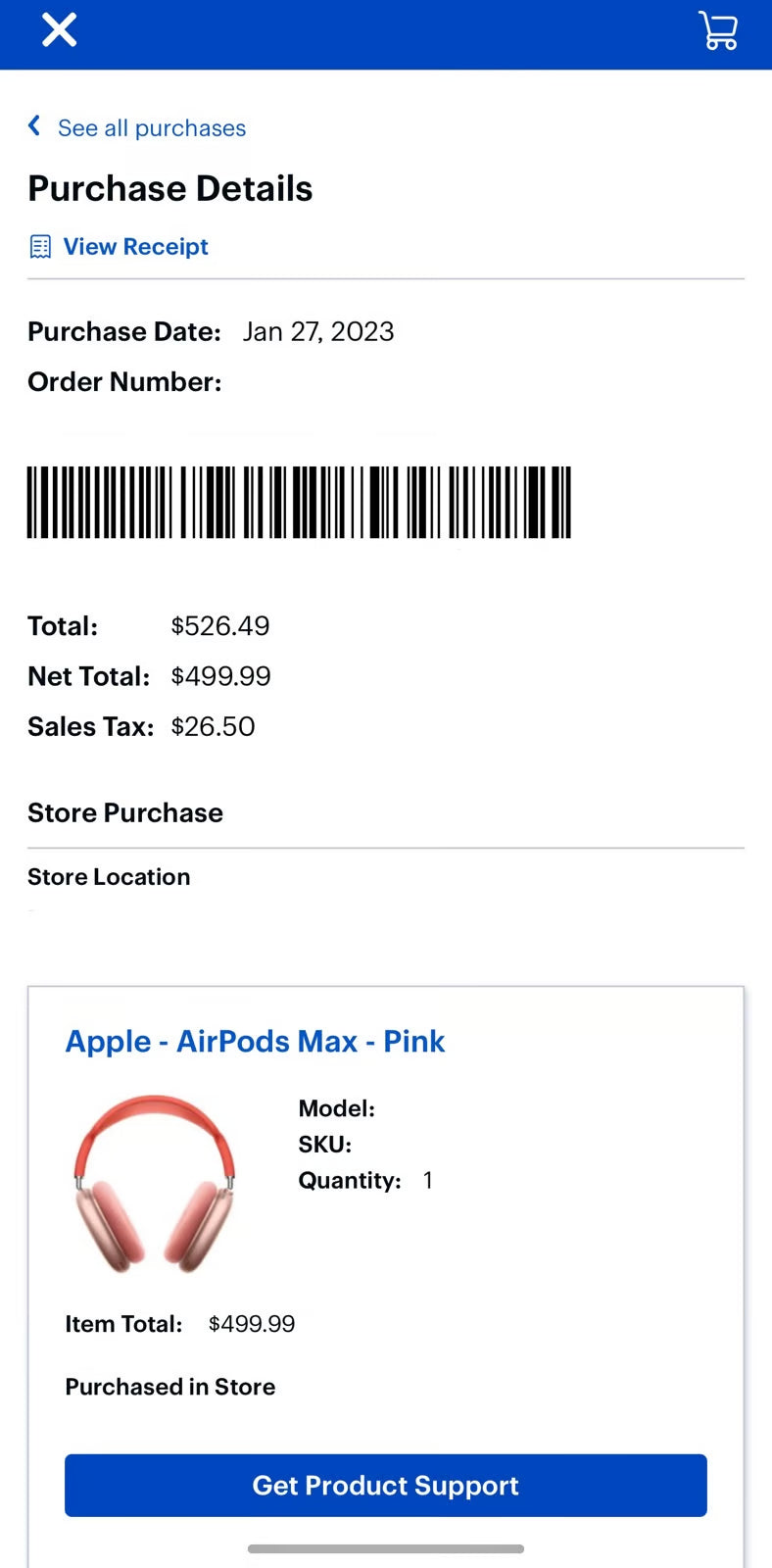 AirPods Max PINK - Box & Brand new charger included! 3W17