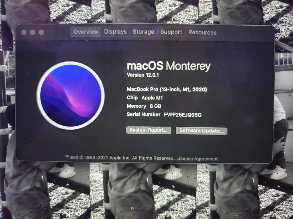 Macbook Pro m1 2020 8U78