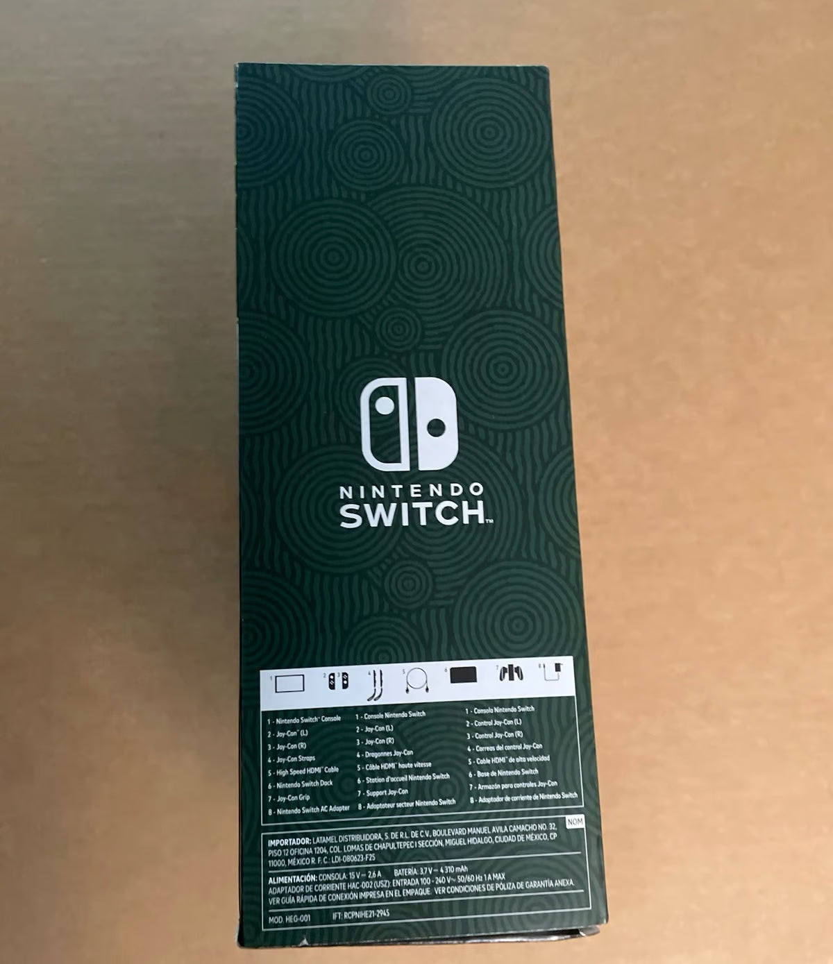 zelda tears of the kingdom Nintendo switch oled 7M19