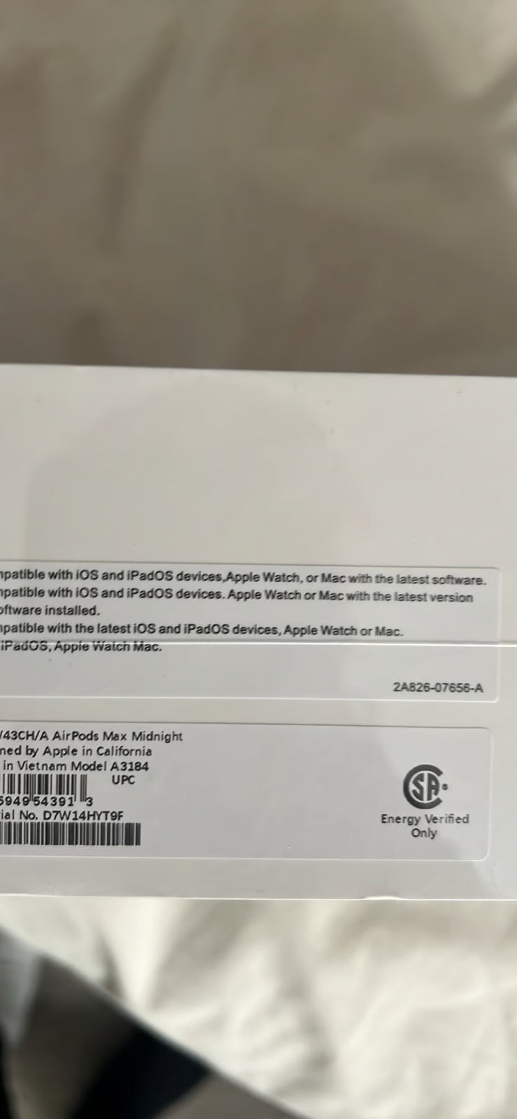 Airpods Max Midnight 9J53