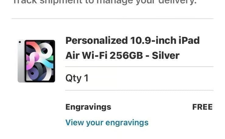 ipad air 4th generation 256gb 6K17