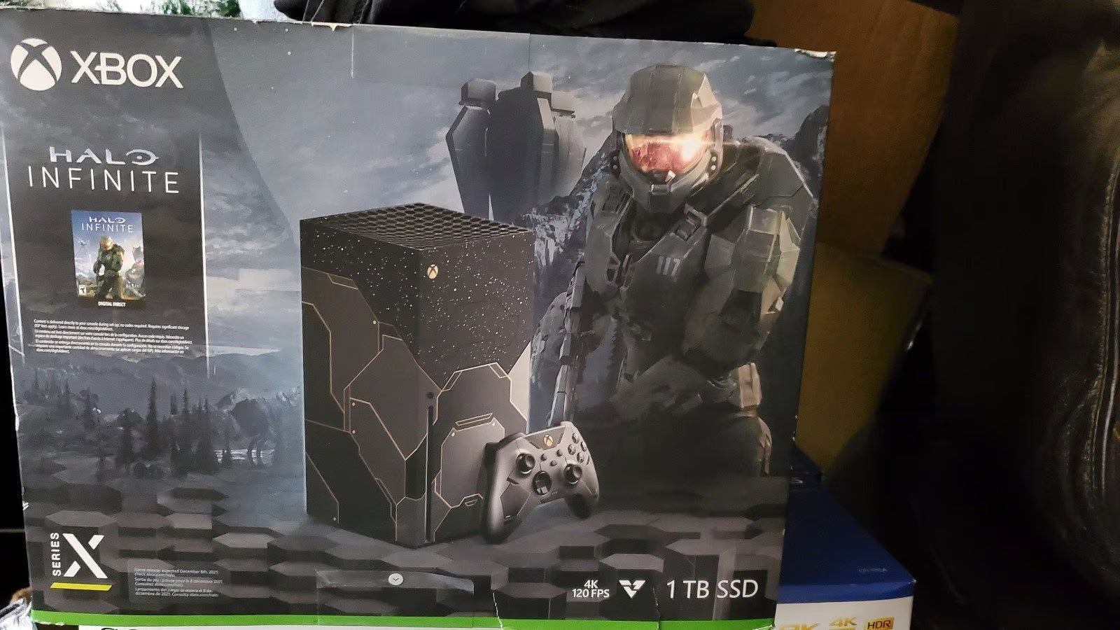 Microsoft Xbox series x Halo infinite limited edition 5O29