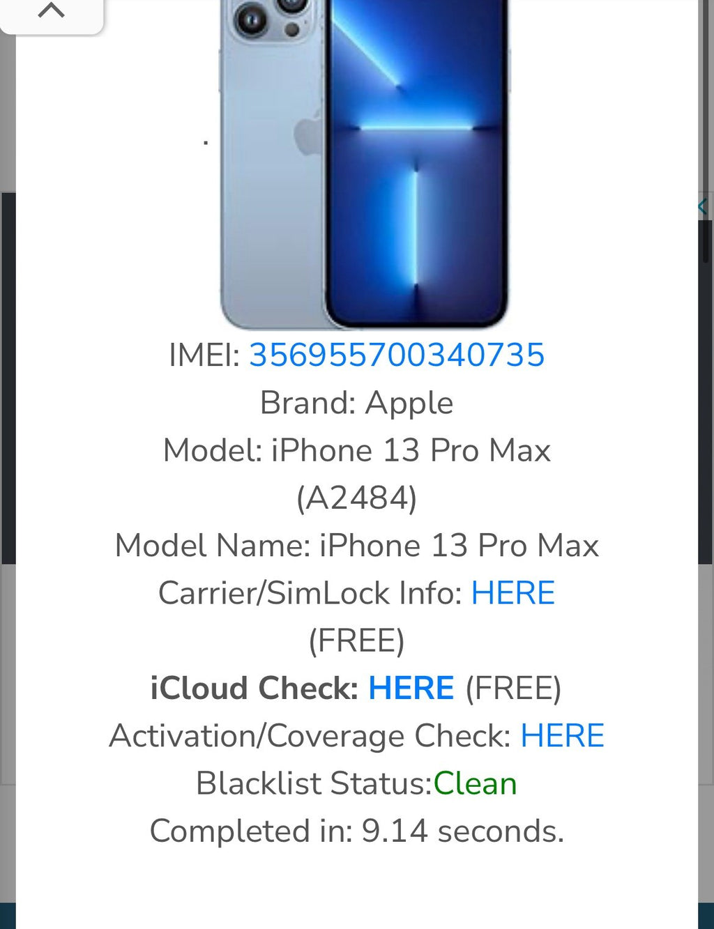 Apple iPhone 13 Pro Max 256GB 8N71