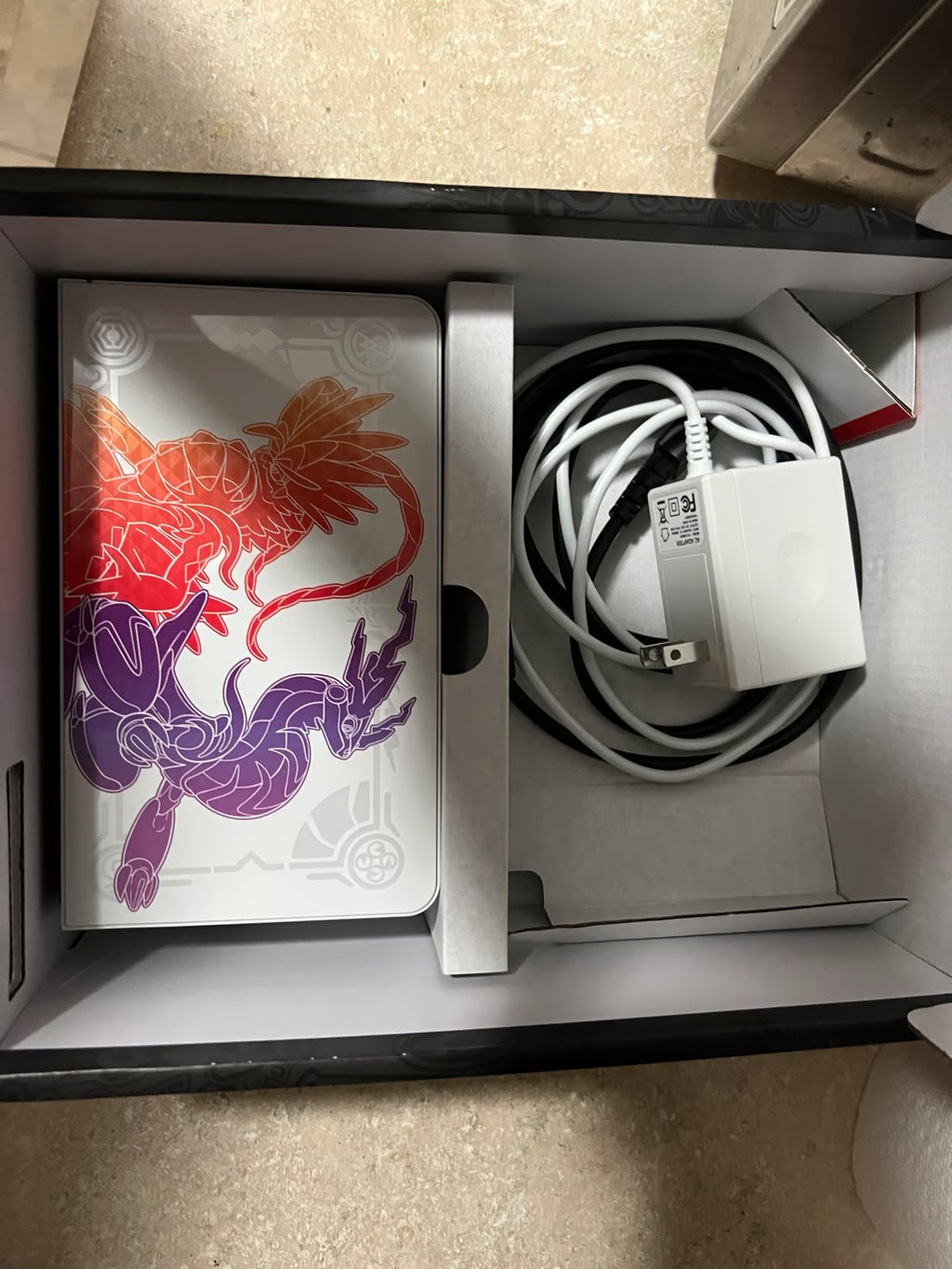 Nintendo switch oled Pokemon 3X28