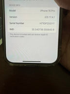 Apple iPhone 15 Pro 1H31