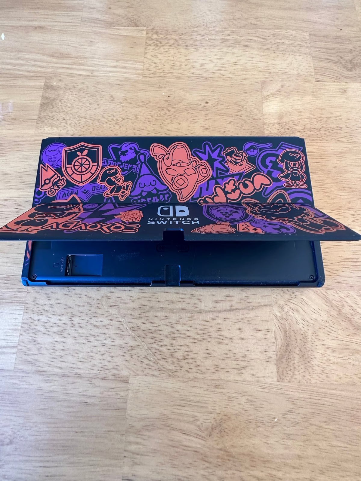 Nintendo Switch Pok茅mon Scarlet and Violet OLED EDITION with Grip Case 5R72