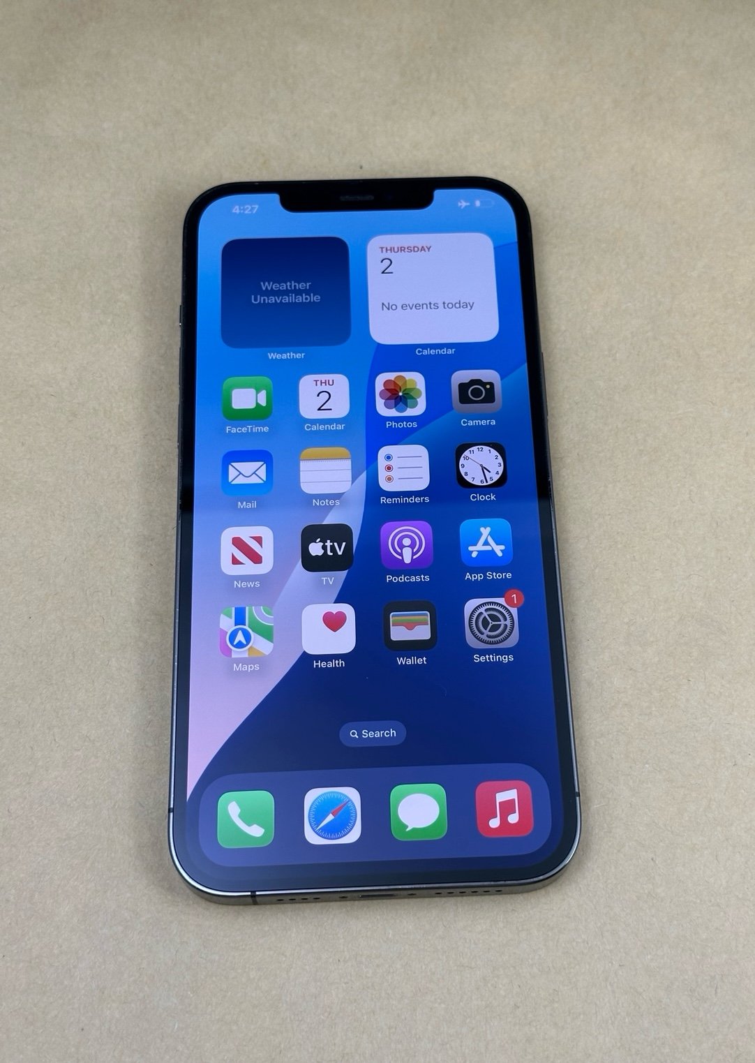 Apple iPhone 12 Pro Max 256gb Verizon in graphite 6H96