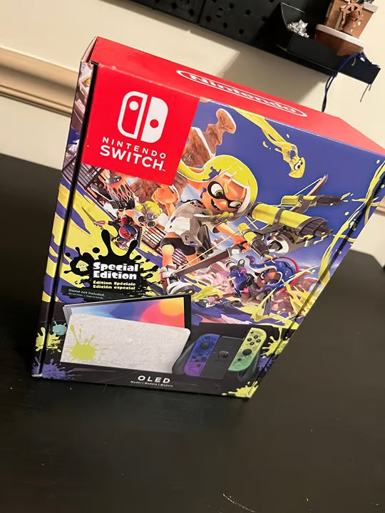 [BRAND NEW] Nintendo Switch OLED Splatoon Edition 5N78