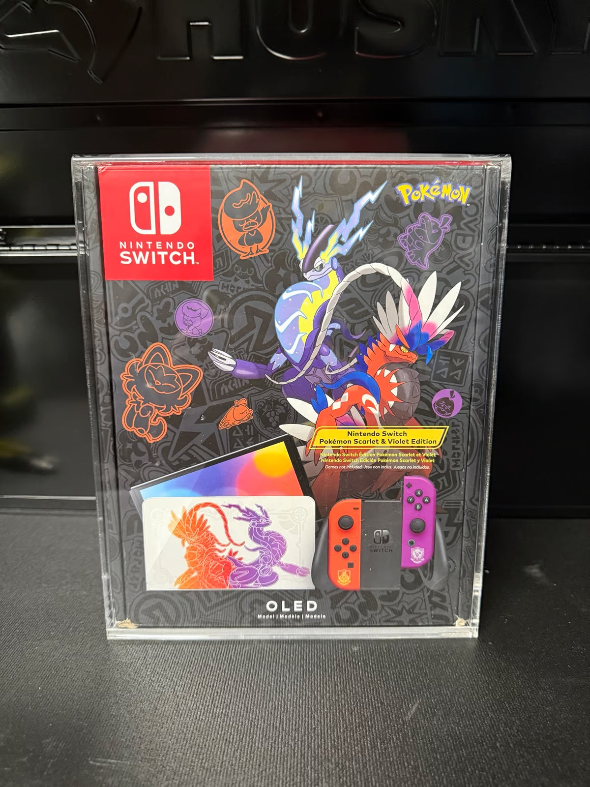 Pokemon Scarlet and Violet Edition OLED Nintendo Switch - Brand new 1F81