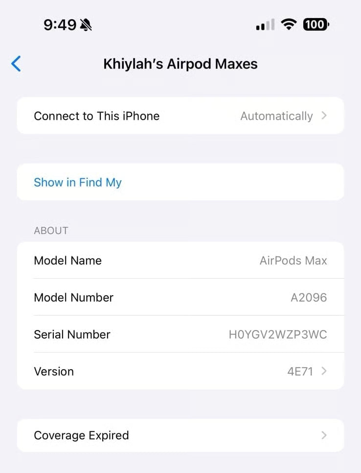 Apple AirPod Max 1V32