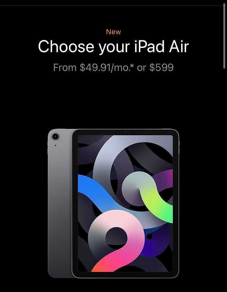 iPad Air 8O72