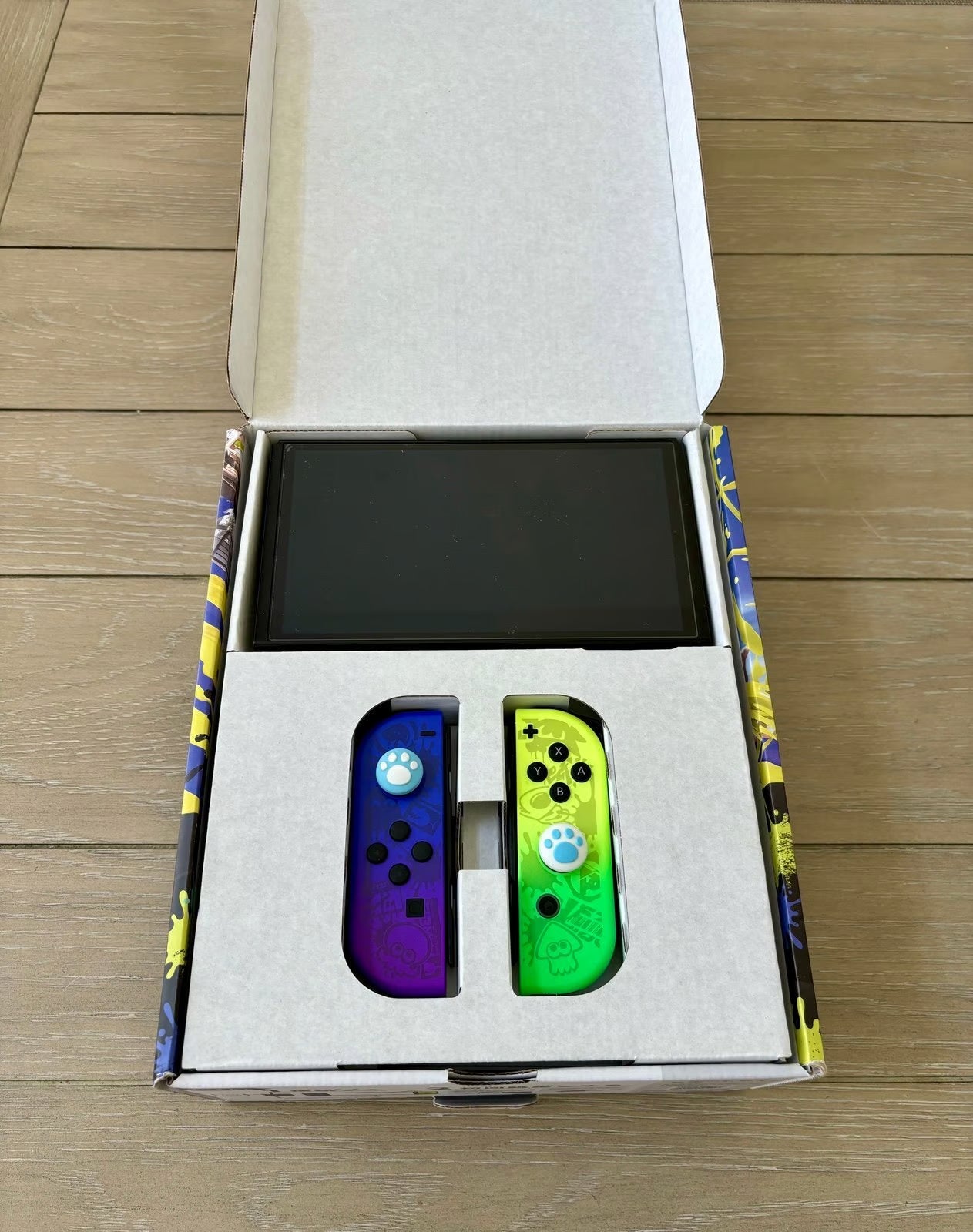 Nintendo Switch 鈥?OLED Model - Splatoon 3 Special Edition Console 5Q99
