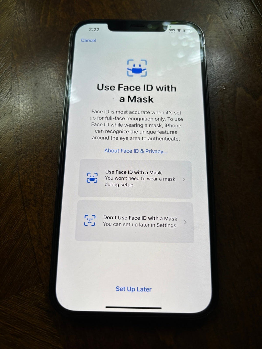 iPhone 12 Pro Max 128GB Graphite -Carrier UNLOCKED- Clean IMEI Great Condition 9P97