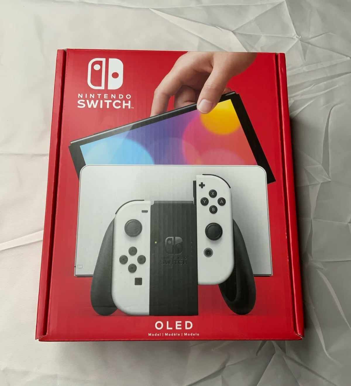 Nintendo switch oled white 7J28