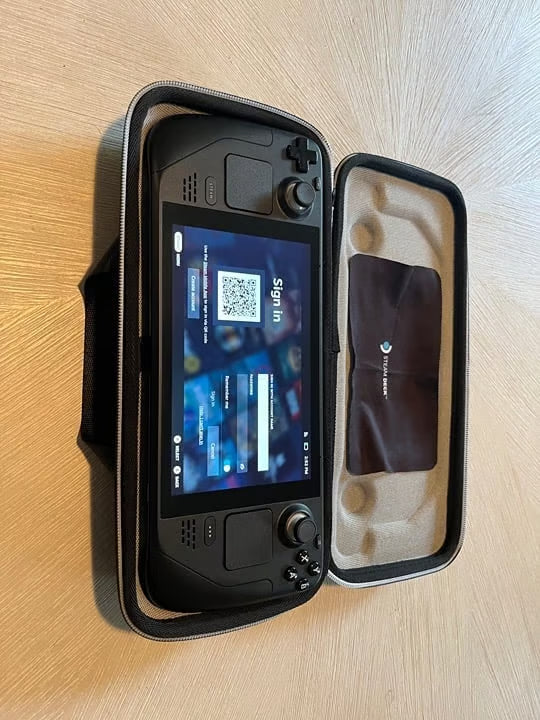 Valve Steam Deck 512GB Handheld Console With 512GB Samsung Pro MicroSD Included 9K96