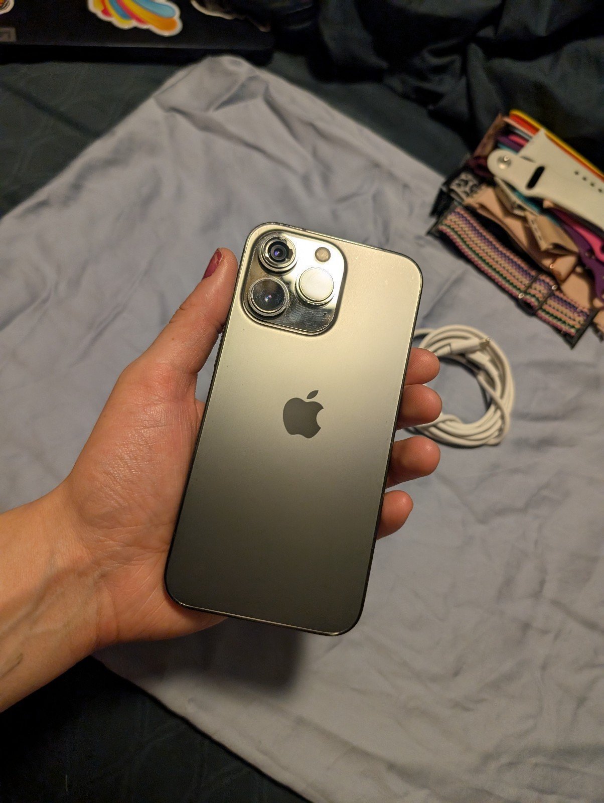 Apple iPhone 13 Pro & Series 6 44MM Apple Watch bundle 8X66