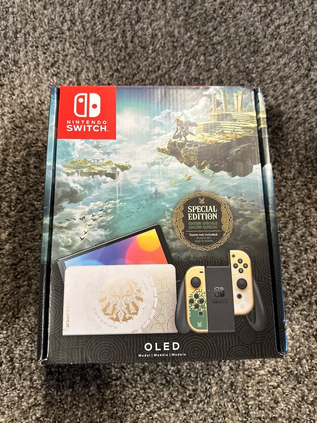Switch OLED - Legend of Zelda Tears of the Kingdom SPECIAL EDITION 2M89