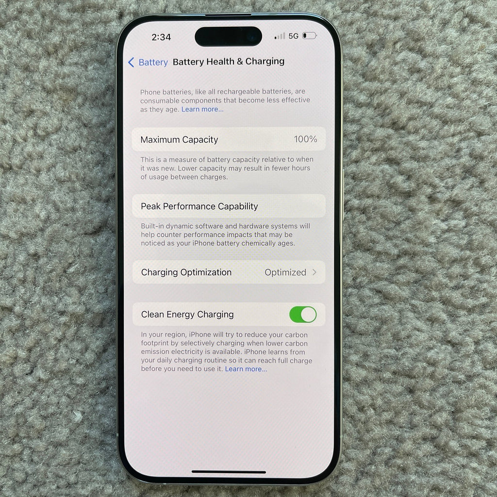 Iphone 15 pro 256gb 5C28