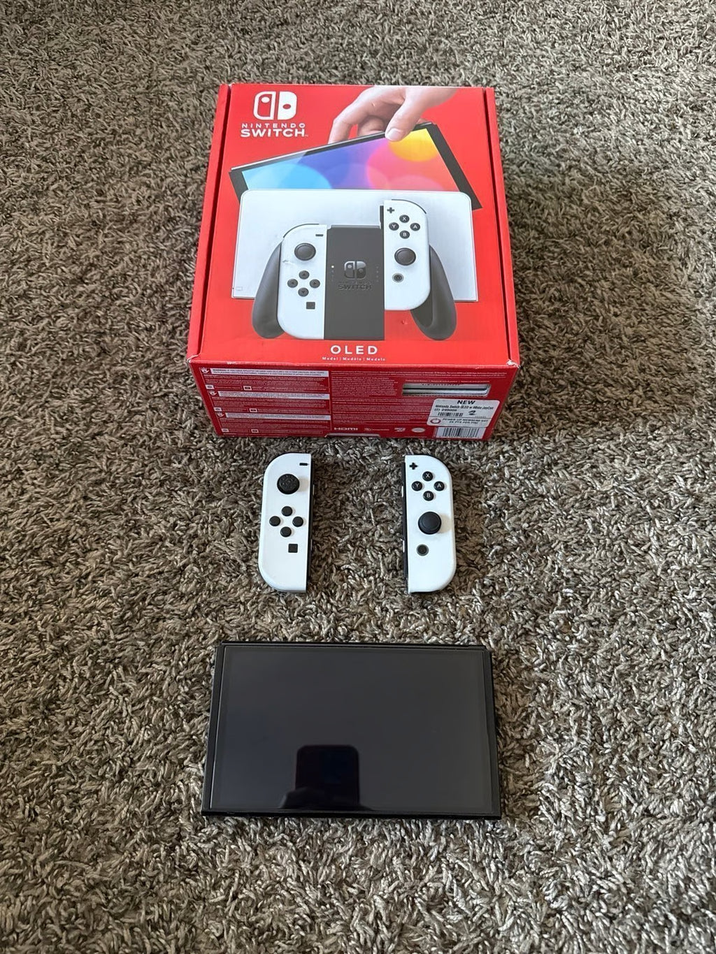 Nintendo Switch OLED White 8X75