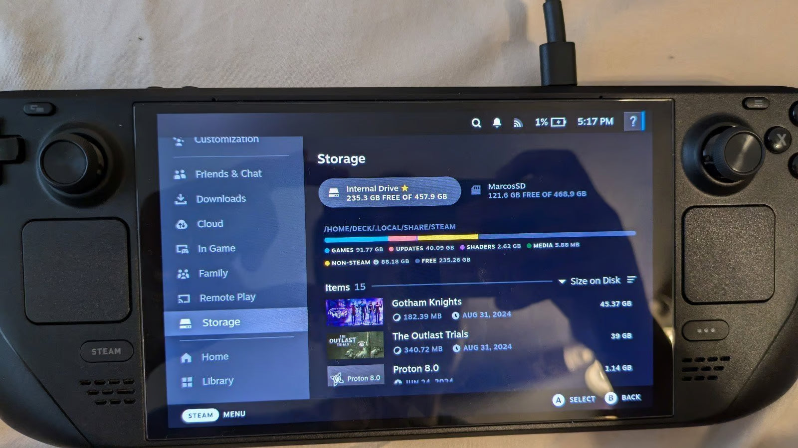 steam deck oled 512gb 6W91