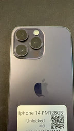 Apple iPhone 14 Pro Max Physical SIM Card + Esim 128GB Unlocked 8N32