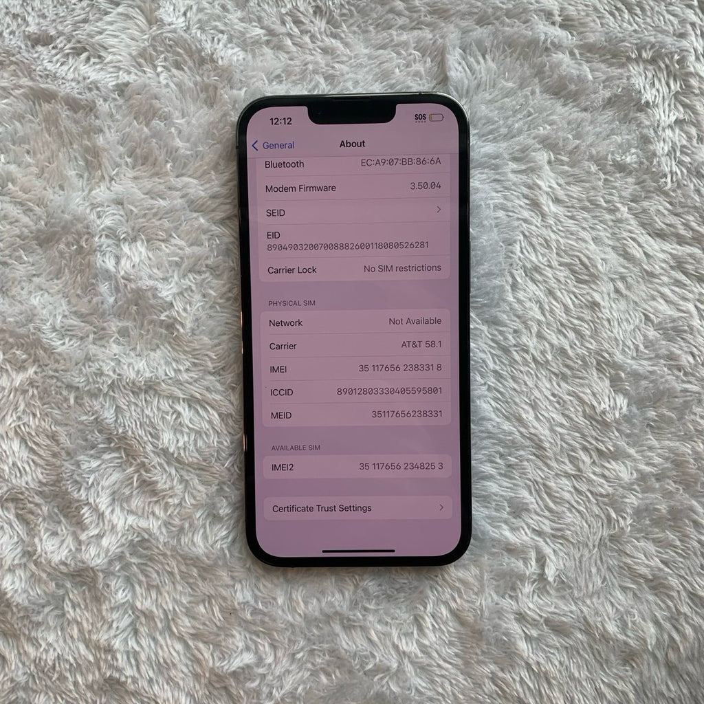 Apple iPhone 13 Pro 128GB Unlocked 2M31