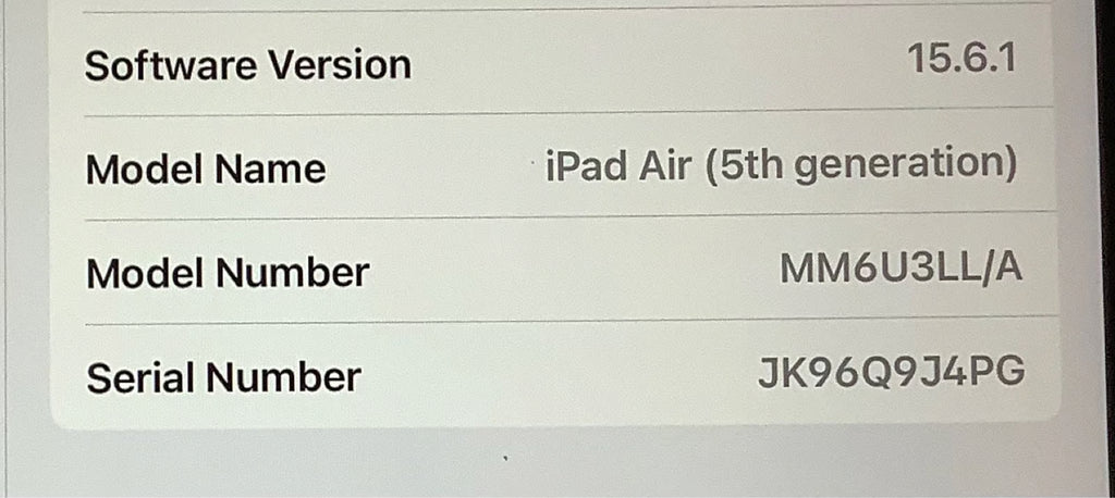 Apple iPad Air 5th Generation 64 GB in Sky Blue Wi-Fi Plus Cellular 9M32