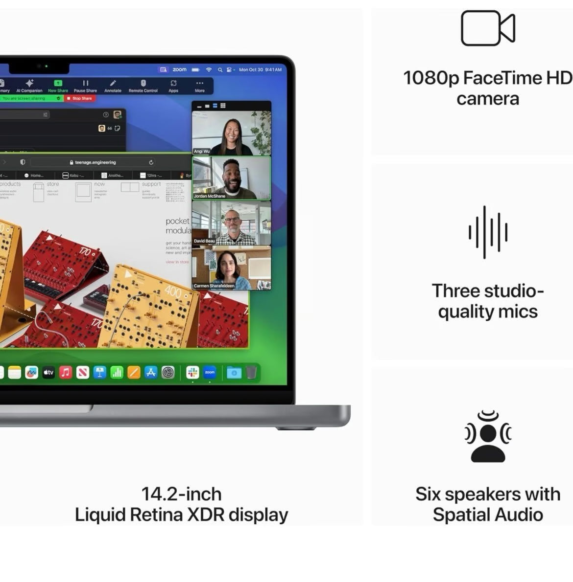 Apple 2023 14"" MacBook Pro Laptop M3 Pro 6S81