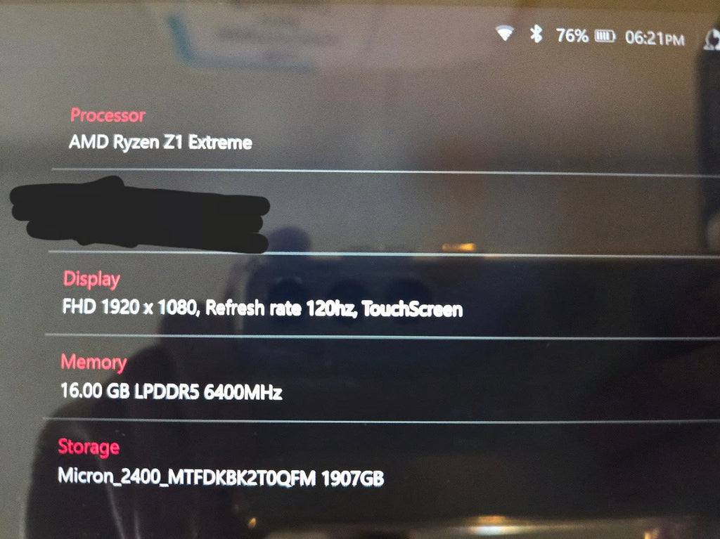 ASUS ROG Ally Z1 Extreme (Upgraded 2TB storage) with lots of accessories! 1Q61