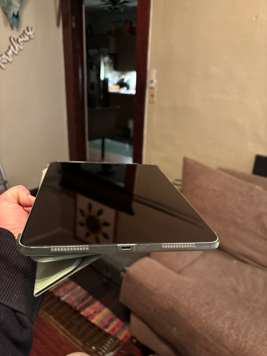 iPad Air Wi-Fi 64GB - Green (4th Generation) with case UNLOCKED 8L22