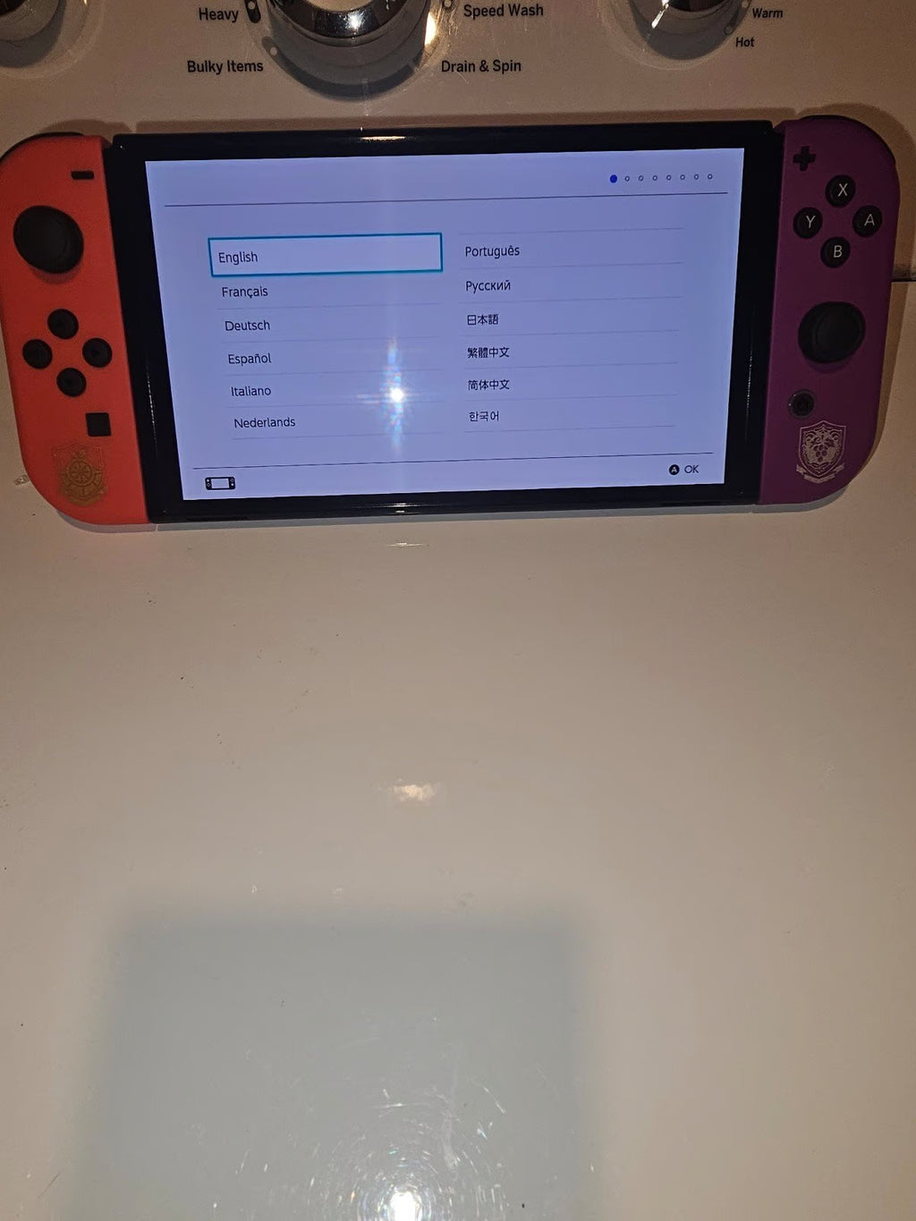 Nintendo Switch pokemon Scarlet and Violet oled 5A23
