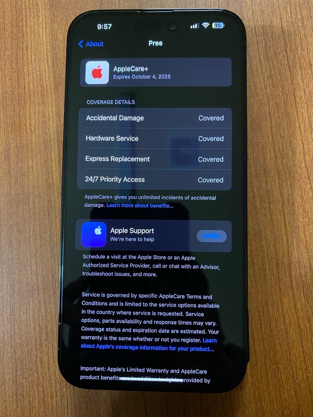 Apple iPhone 14 Pro Max 128 GB in Space Black for Unlocked 2B57