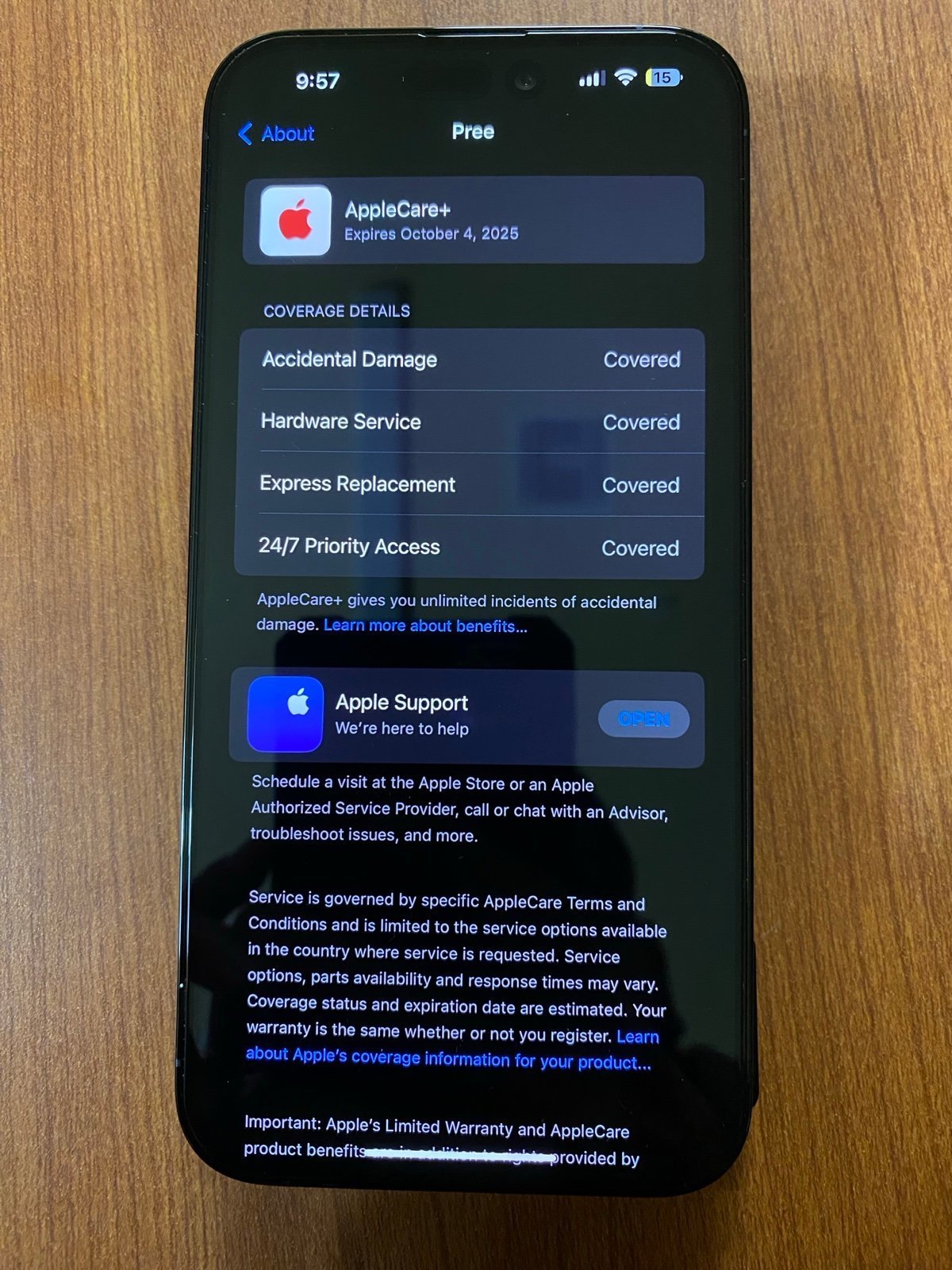 Apple iPhone 14 Pro Max 128 GB in Space Black for Unlocked 2B57