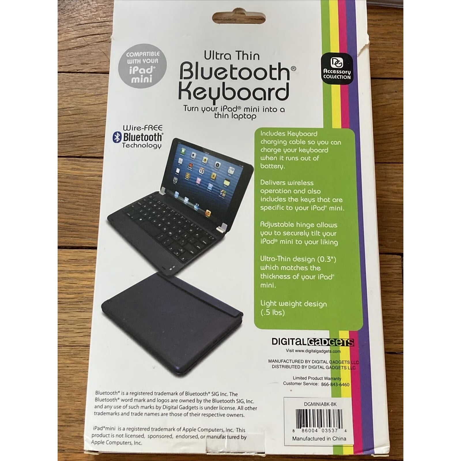 Apple iPad Mini 16GB Wi-Fi - Space Gray (MF432LL/A) Lot 5F55