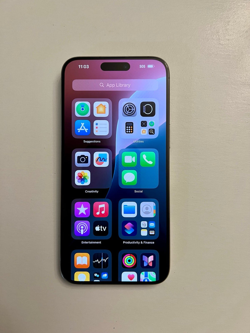 Apple iPhone 15 Pro Max Tmobile 256GB Like New 5S83