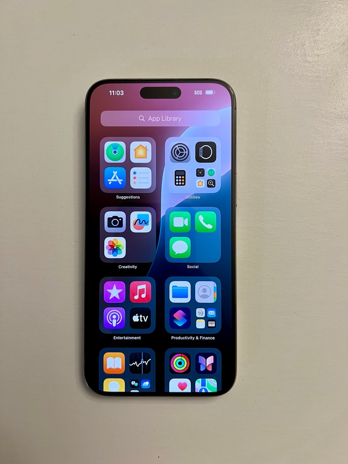 Apple iPhone 15 Pro Max Tmobile 256GB Like New 5S83