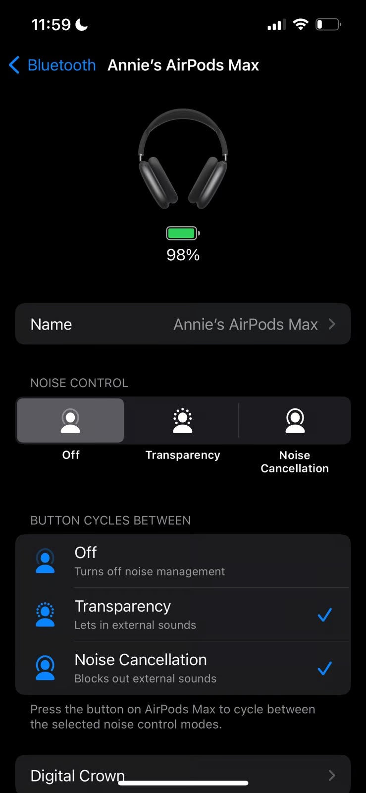 Apple AirPods Max in Green 7F92