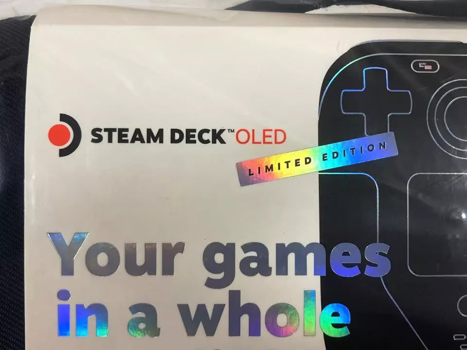 Steam Deck Limited Edition OLED 1TB Handheld Console with Case- Open Box 5D79