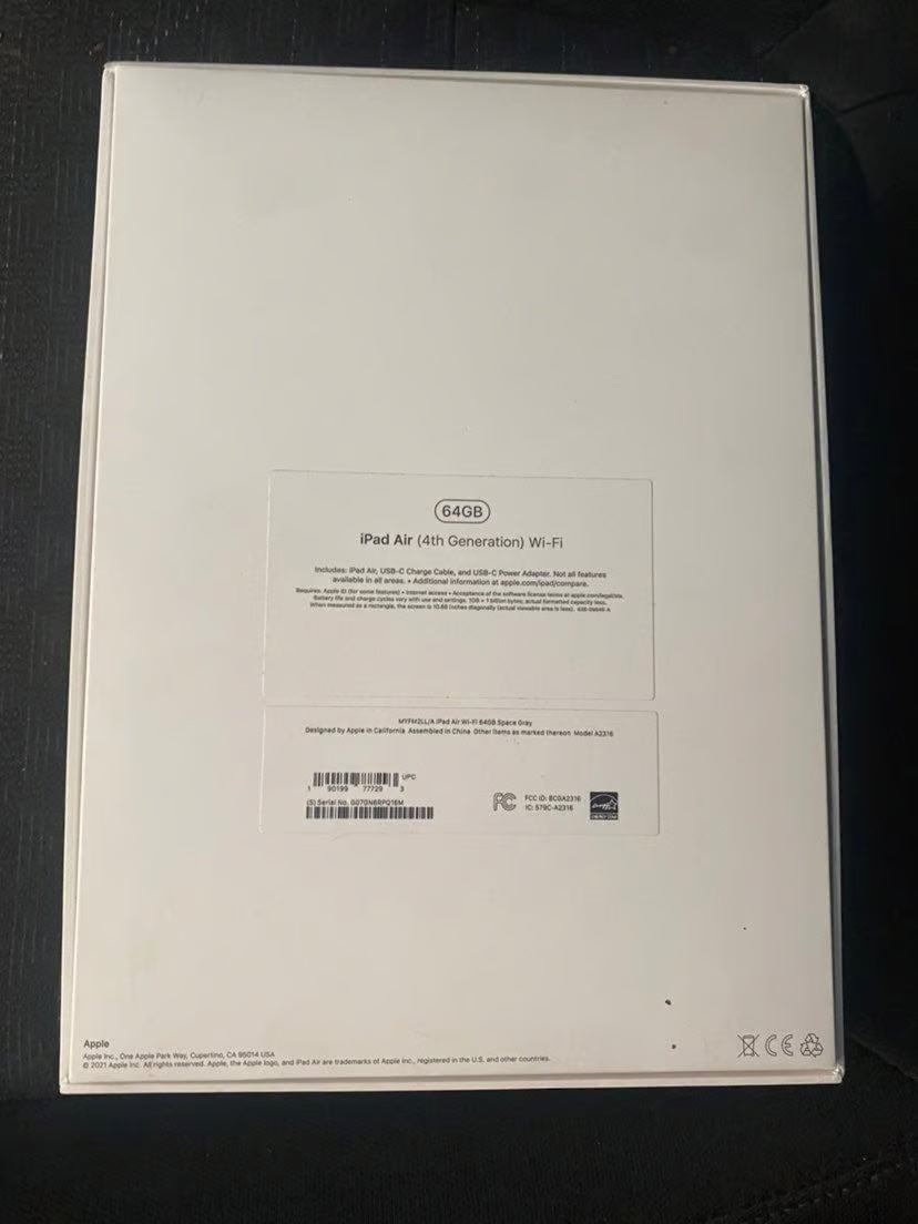 iPad Air 4th Generation 7D33