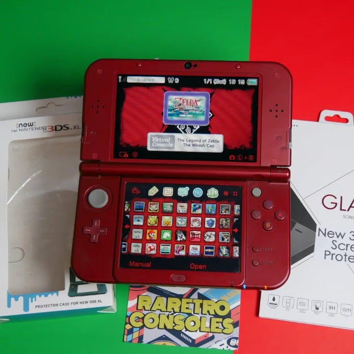 New Nintendo 3DS XL Monster Hunter Generations X 32GB, 60+ Games & More