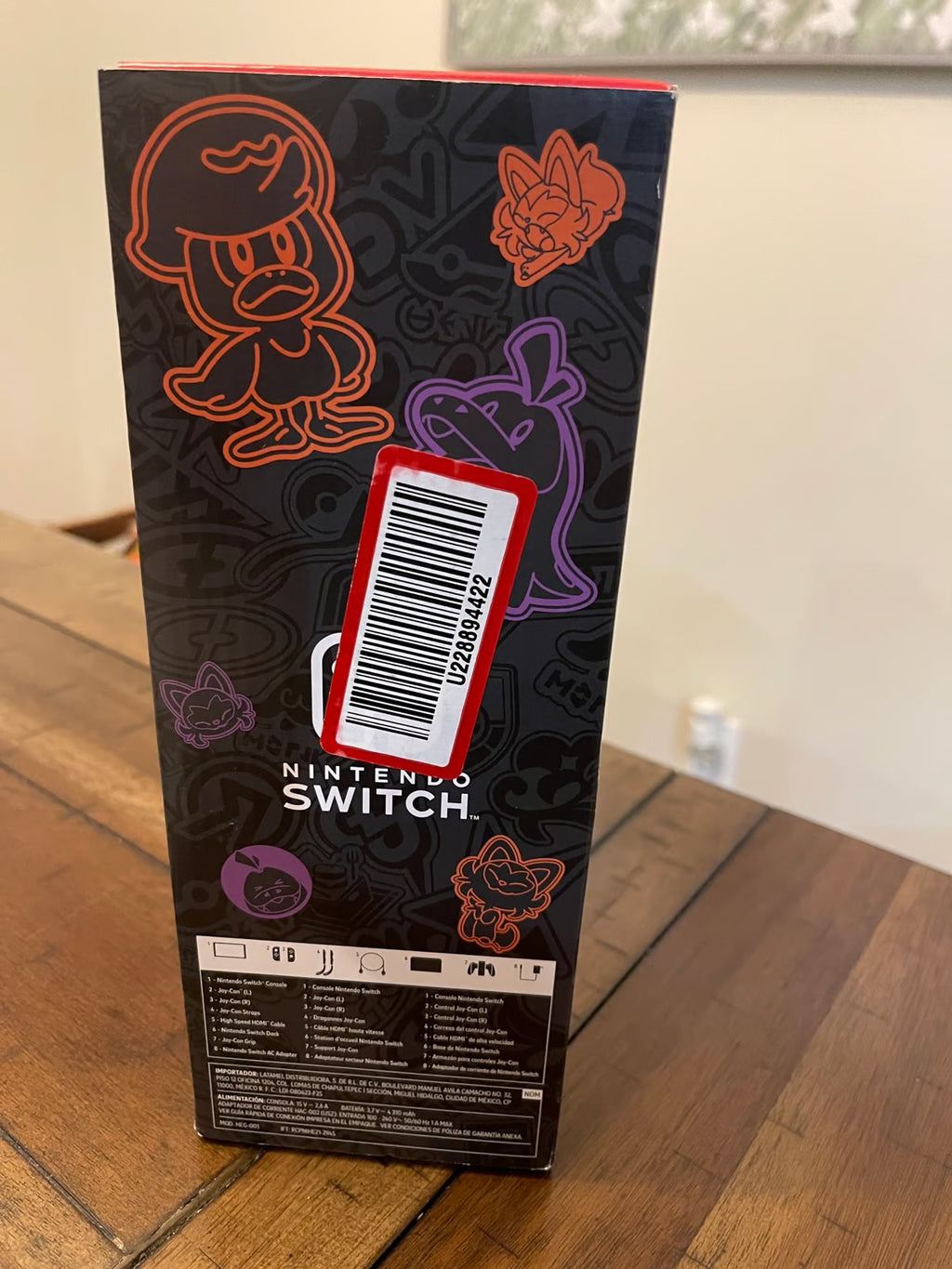 Brand New Factory Sealed Pok茅mon Scarlet Violet OLED Switch Console US Version 3L78